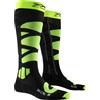 X-Bionic Calze Sci Ski Control 4.0 Anthracite Melange/Phyton Yellow