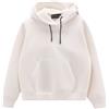 CMP Felpa con cappuccio Logato Ivory da Donna