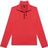 Colmar Felpa da Sci in Pile Mezza Zip Rossa da Donna