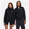 Nike Sportswear Club Fleece Men'S Full-Zip Hoodie Black/Black/White