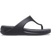 Crocs Boca Wedge Flip Nero da Donna