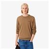 Lacoste Pullover da Uomo in lana Merino con Collo Rotondo Beige-DPC da Uomo