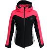 Dubin Giacca Sci Faloria Black/Coral/White da Donna