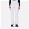 Rossignol Pantaloni da Sci Softshell Bianchi da Donna