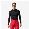 Rossignol Maglia Sottogiacca Classique 1/2 zip Nera da Uomo