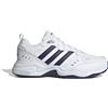 Adidas Strutter Cloud White/Dark Blue/Matte Silver da Uomo