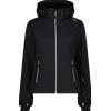 CMP Giacca sci in Softshell Nera da Donna