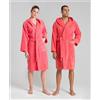 Arena Accappatoio Core Soft Pale Rose/White