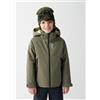Colmar Giacca da Sci Colorblock Verde Woodland-Nero da Bambino