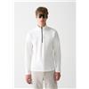 Colmar Maglia Sottogiacca Stretch Mezza Zip Bianca da Uomo
