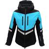 Dubin Giacca Sci Courmayeur Tiffany/Black/White da Donna