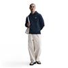 Nike Felpa con cappuccio Club Obsidian/White da Uomo
