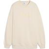 Puma Felpa Oversize Maximal Metallic Alpine Snow da Donna