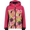 CMP Giacca da Sci Cappuccio Staccabile Carminio/Pink da Bambina