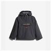 Napapijri Giacca Rainforest Dark Grey Solid da Bambini OUTLET
