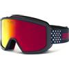 Briko Maschera Vulcano Mask USA Tangaroa Blue Red, lente Red Cat.3