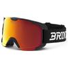 Briko Maschera Veny Black, lente Sun Red Cat.2