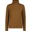 CMP Maglia a dolcevita in Light Tencel Merino Tabacco da Donna