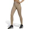 Adidas Leggings 7/8 Optimé Essentials Chalky Brown da Donna