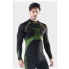 Iron-ic Maglia Termica 1.0 Cut-Resistant Black/Neon IRN da Uomo