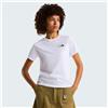 The North Face T-Shirt Evolution Simple Dome Slim White da Donna