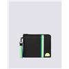 Sundek Pochette Ludwig con dettaglio arcobaleno Black