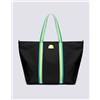 Sundek Borsa mare con dettagli arcobaleno Black