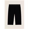 Freddy Leggings Biker a costine Nero da Donna