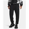 Under Armour Jogger Rival Fleece Ultimate Black/White da Uomo