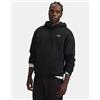 Under Armour Felpa Rival Fleece Ultimate Black/White da Uomo