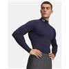 Under Armour Maglia ColdGear Compression Midnight Navy/White da Uomo