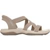 Skechers Sandalo Slip-Ins: Reggae Slim Taupe da Donna