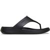 Crocs Infradito Getaway Triangle Flip Black da Donna