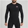 Leone Primal Instinct Maglia Maniche Lunghe Rashguard Nera
