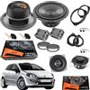 Hertz Kit 6 Casse Altoparlanti Hertz Linea Cento CK 165 CX 100 Ant+Post Fiat Punto Evo