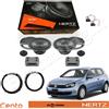 Hertz EvoTuning Kit Casse Altoparlanti Hertz Ck165 285W Ant o Post per VW T-Roc