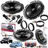 Pioneer Kit 6 Casse Altoparlanti Pioneer Anteriori e Posteriori per Fiat Idea dal 2003