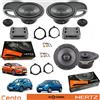Hertz - Evotuning Kit 6 Casse Altoparlanti Hertz Cento CK+CX 165 ANT+POST per Nissan Micra