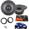 Hertz Evotuning Kit 2 Casse Altoparlanti Hertz CX 165 Posteriori per VW Golf V 5 dal 2003-08