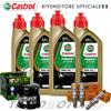 CASTROL - HIFLO - NGK Tagliando TRIUMPH Tiger 1050 2008 2009 2010 Olio Castrol Ultimate Filtro Candele