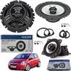 Alpine EvoTuning Kit 4 Casse Altoparlanti Alpine Ant+Post Coassiali per Opel Corsa D