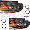 Hertz Kit 4 Altoparlanti Casse Anteriori+Posteriori HERTZ DCX 165 NISSAN NOTE E11 E12