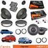 Hertz Evotuning Kit 6 Casse Hertz CK 165+CX 165 Anteriori+Posteriori per Vw Polo dal 2001-2024