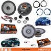 Hertz Evotuning Kit 6 Casse Altoparlanti Hertz K+X 165 mm Ant/Post 16,5cm per Fiat Grande Punto