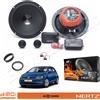 Hertz Kit 4 Casse Altoparlanti Hertz DSK 165.3 Anteriori o Posterior per VW Golf 7 VII