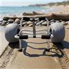 Carrello Per Kayak Pieghevole Con Telaio In Alluminio, Ruote Grandi, Per