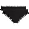 Dim Donna - Slip in Cotone e Pizzo, Comodi e Morbidi | Slip da Tutti i Giorni Traspiranti e Femminili | Vita Classica