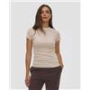 Deha T-shirt In Maglia Di Viscosa Con Lurex Deha