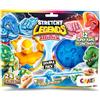 STRETCHY LEGENDS CRAZE Stretchy Legends Mini - Minis Doppia confezione di due figure elastiche da collezione per bambini, ci sono 24 modelli diversi