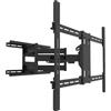 Multibrackets 2616 Supporto TV a parete 2,.9 m 110 pollici Nero